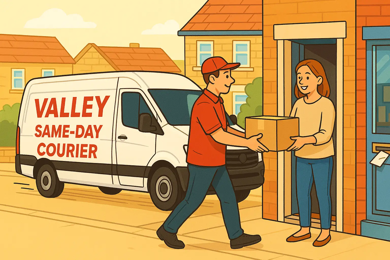 Same-day courier delivery
