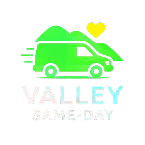 Valley Same-Day Logo. Courier & Leaflet Distribution